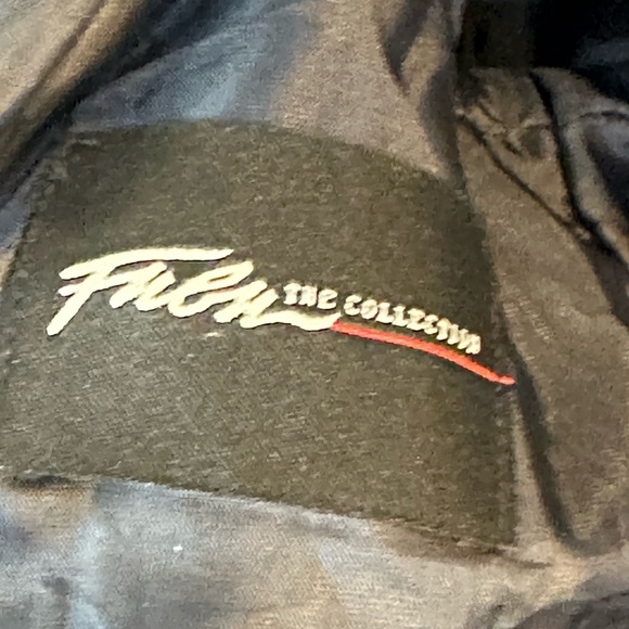 FUBU Collection Navy 3 Button Blazer, size 8 - Picture 4 of 8